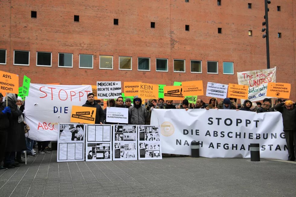 Demo gegen Abschiebungen